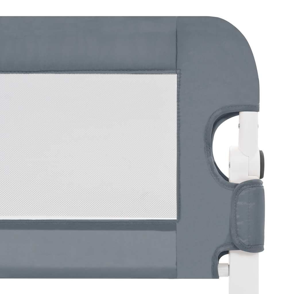 Box & Barriere di sicurezza: vidaXL Kleinkind-Bettschutzgitter Grau 150x42 cm Polyester – Nuovo e nell'imballaggio originale da Baar venduto da vidaxl 4