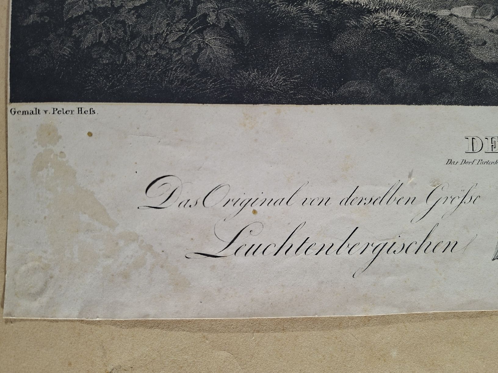 Incisioni: Sehr grosser Stich, Der Morgen.  – Usato da Grindelwald venduto da carro5 5