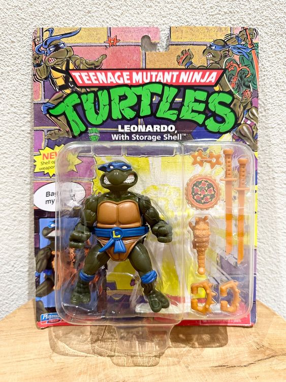 Neu tmnt 2022 mutant Ninja Turtles leonardo Storage Shell (Gebraucht ...