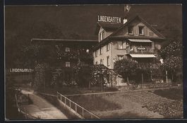 Weggis, Pension Lindengarten mit Gemüse