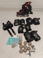 Rollerblade Inlineskates Gr. 46 + Zubehör Set