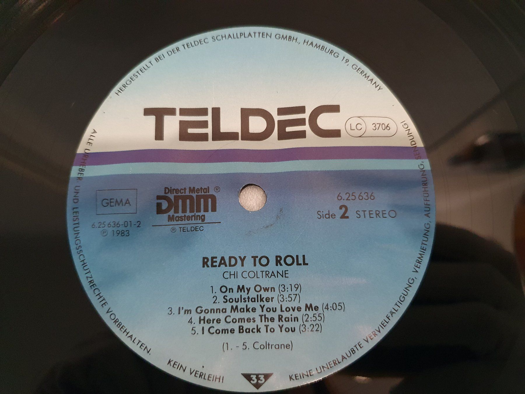 Dischi in vinile: Chi Coltrane – Ready To Roll – Usato da Uster venduto da Vinyl-Leidenschaft 6