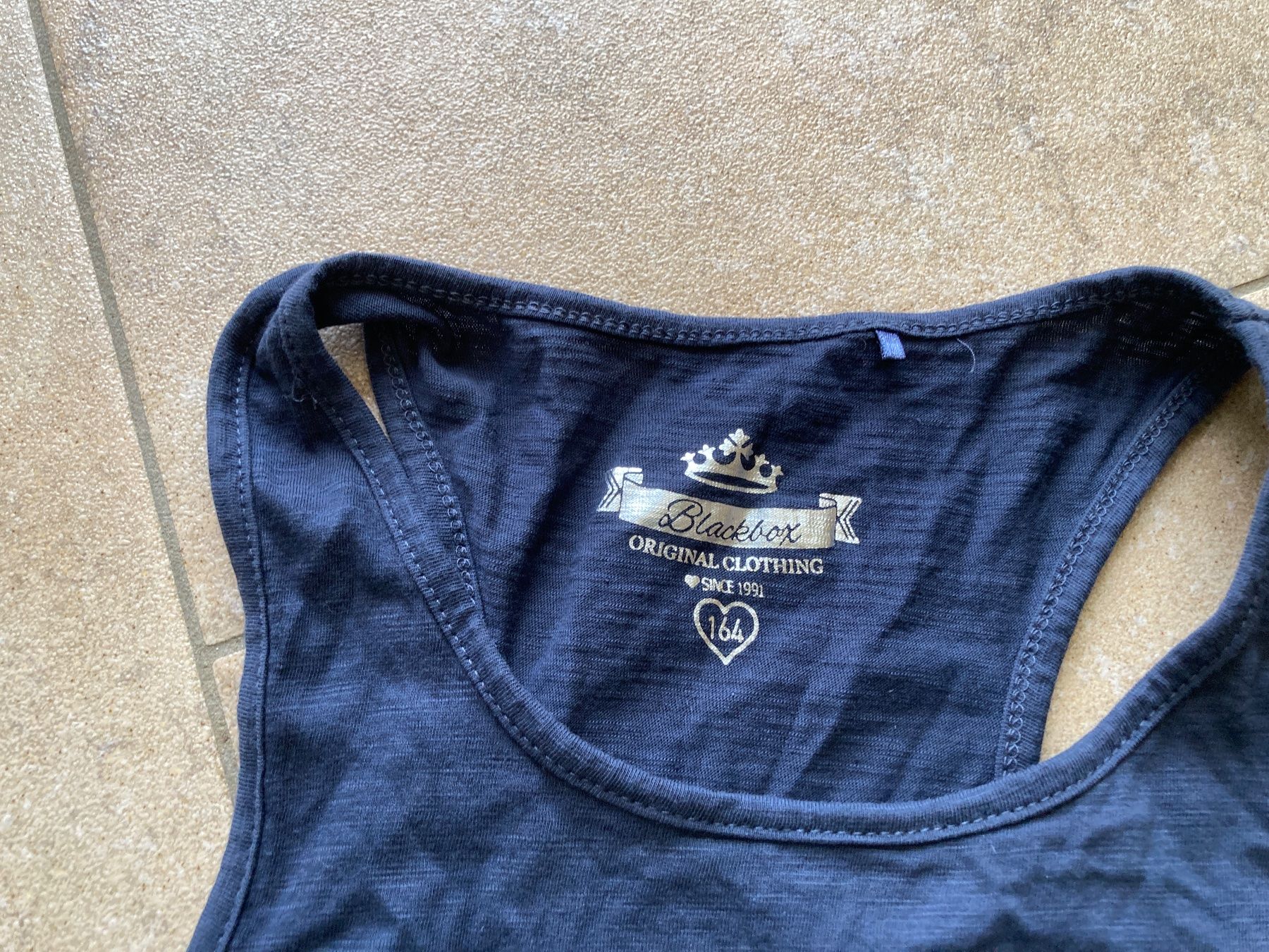 Camicette, T-shirt & Top: T-Shirt/Tanktop, Grösse ca. 158, Glitzeraufdruck – Usato da Gelterkinden venduto da froggy80 2