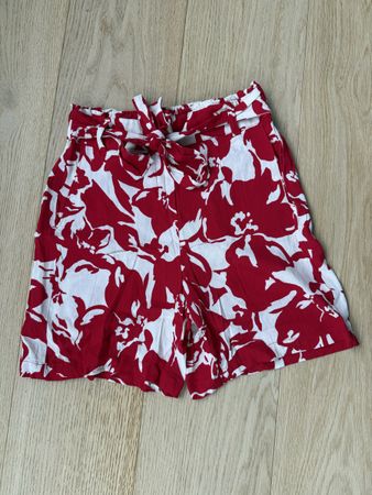 C&A Sommer Shorts, Gr. 34, Rot/Weiss, Top Zustand!
