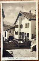 Pontresina - Alte Strasse mit Brunnen 1920