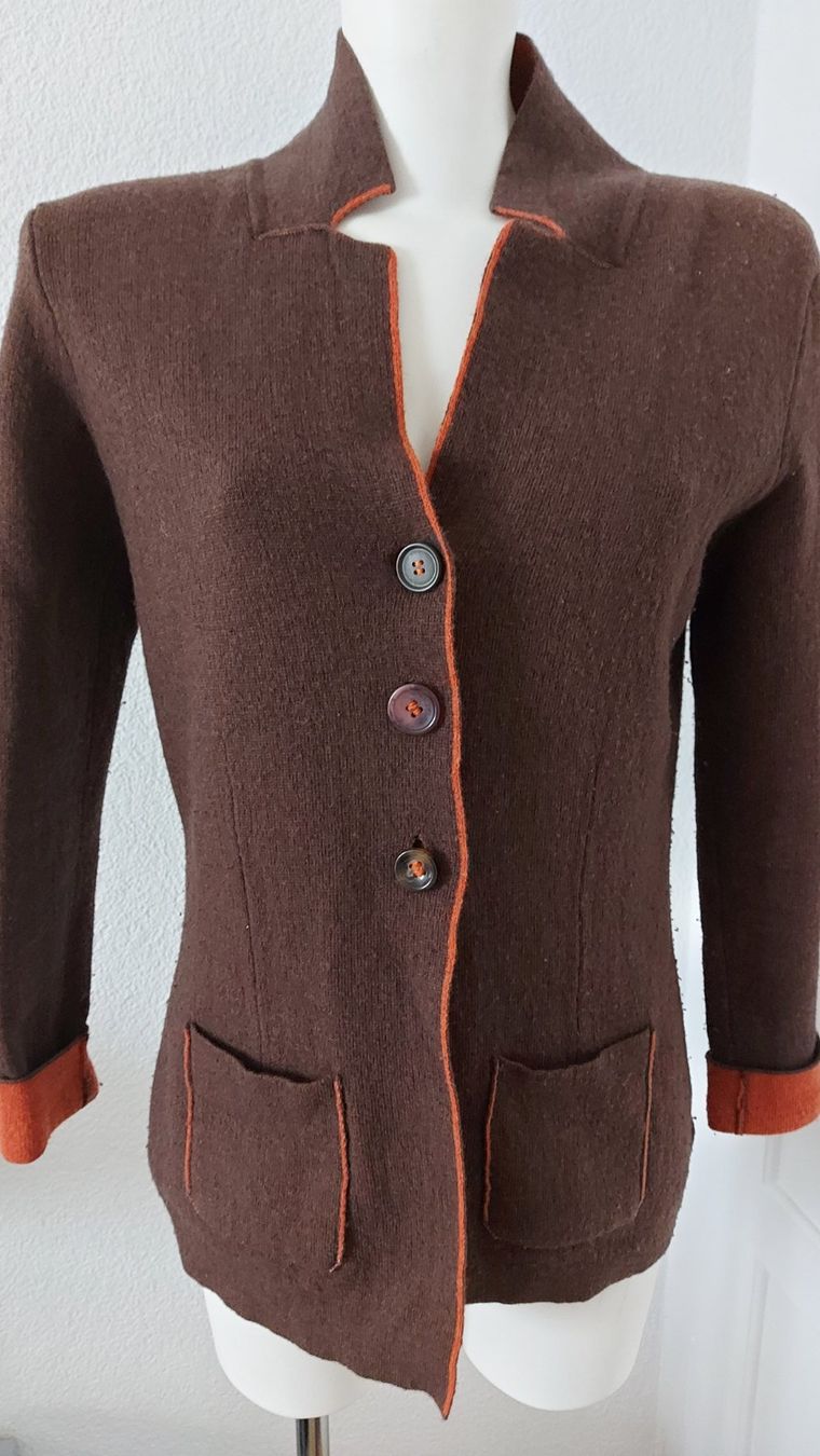 Giacche: Tolle Strickjacke Braun – Usato da Nebikon venduto da Draga25 3