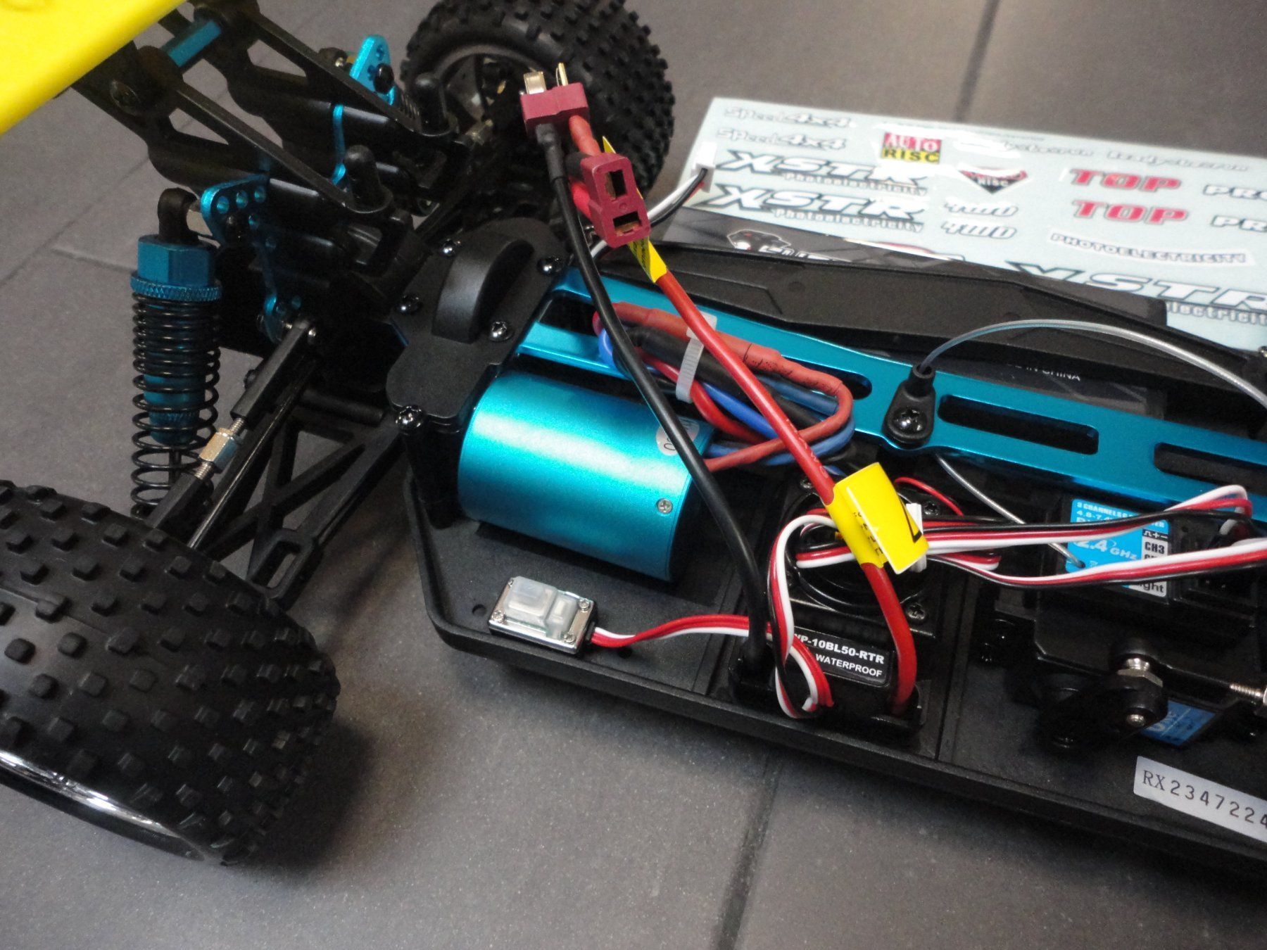 Modellismo RC: Brushless Buggy 4WD komplett-Set 1:10 – Nuovo e nell'imballaggio originale da Horgen venduto da RcModell 6