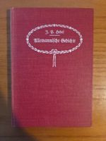 J. P. Hebel Allemannische Gedichte 1913 Sauerländer