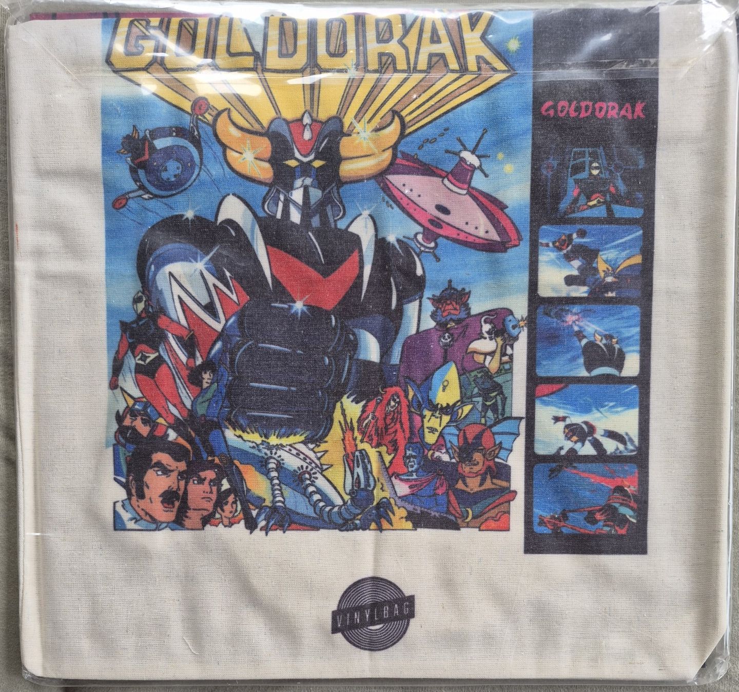 Schallplatten: Goldorak - LP + Tote bag. New – Neu und originalverpackt aus Onex von X-Ray69 1