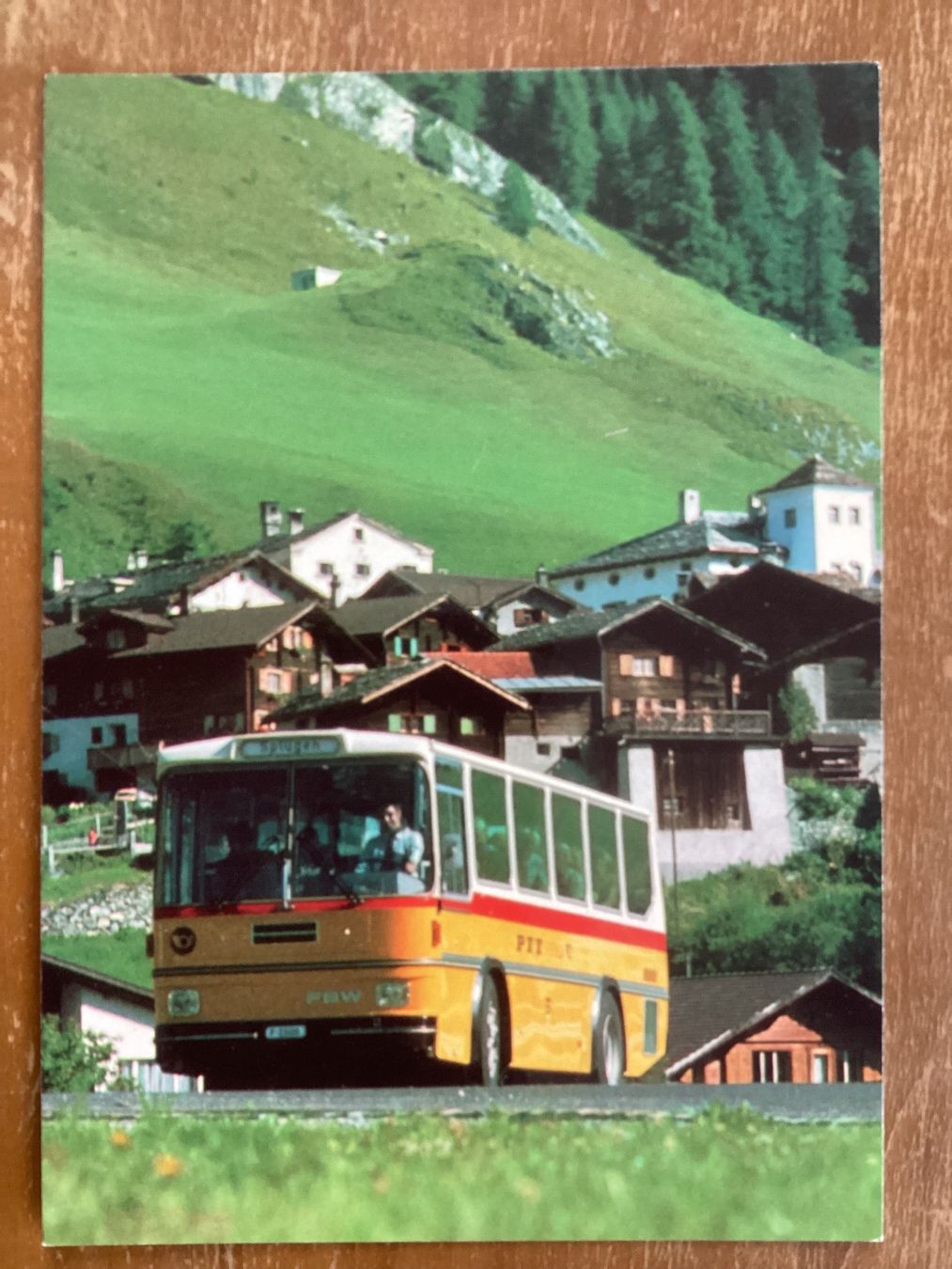 Ansichtskarten: AK Postauto in Splügen – Gebraucht aus Zürich von tol_b7c7
