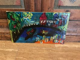 Peter Robert Keil Acrylgemälde