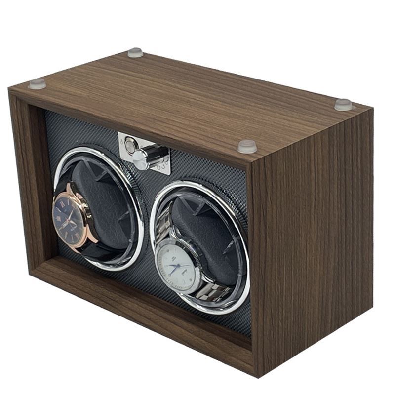 Cofanetto carica e porta orologi: Uhrenbeweger USB 2 Uhren mit Beleuchtung – Nuovo e nell'imballaggio originale da Diepoldsau venduto da preisparadies-ch 4