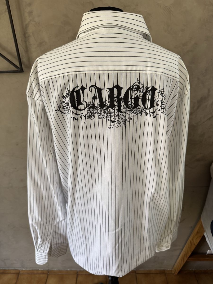 Camicie: Chemise CARGO rayée, taille 45/46 chic! – Usato da Veyrier venduto da kimedovapa 1