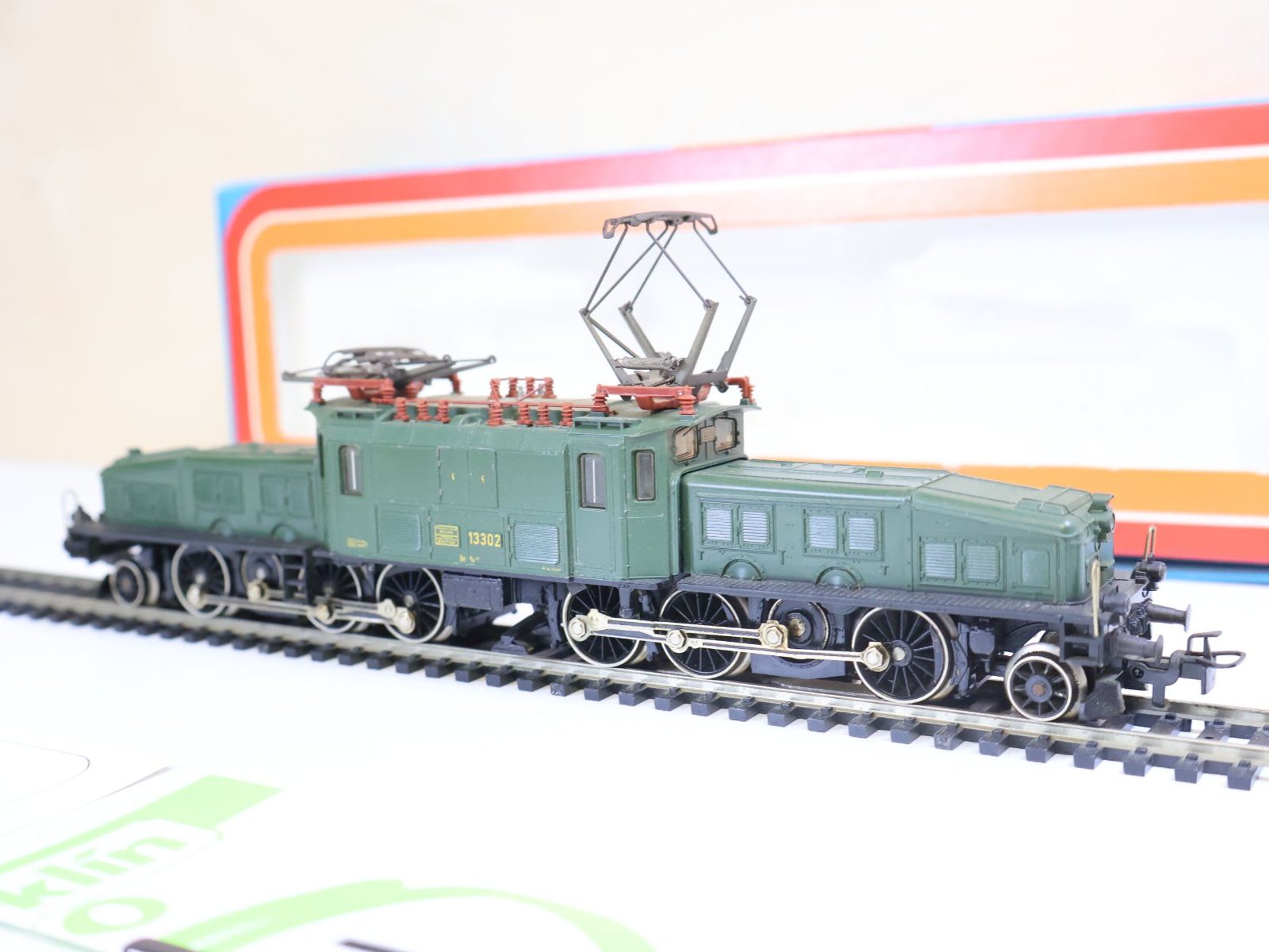 Märklin Modellini di ferrovie: Märklin SBB Krokodil Be 6/8 E-Lok - 3356 – Usato da Winterthur venduto da Monstera