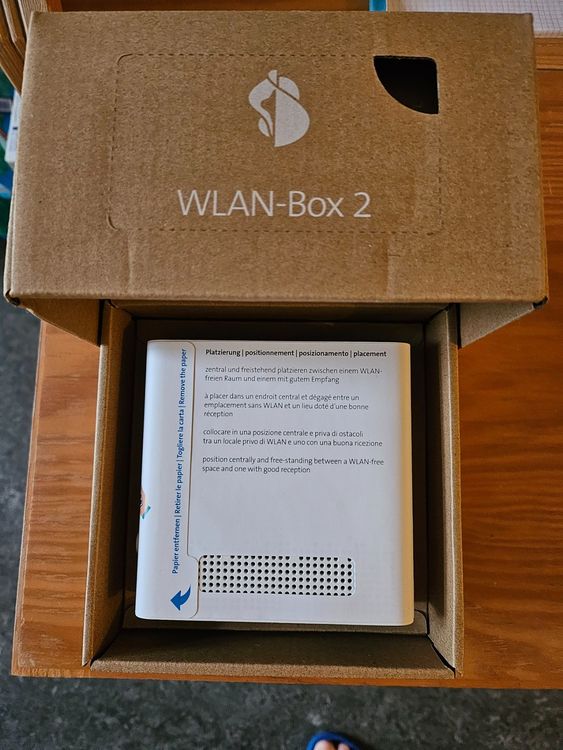 Swisscom WLAN - Box 2 NEU NEU NEU !! (Neu und originalverpackt) in ...