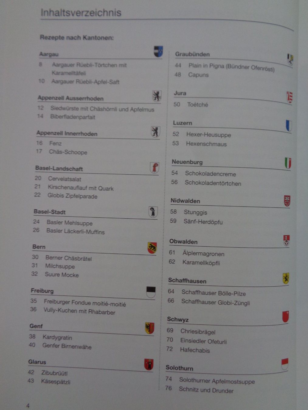 Bücher: Globis Schweizer Küche - 1. Auflage 2014 – Gebraucht aus Chur von Oregano1 2