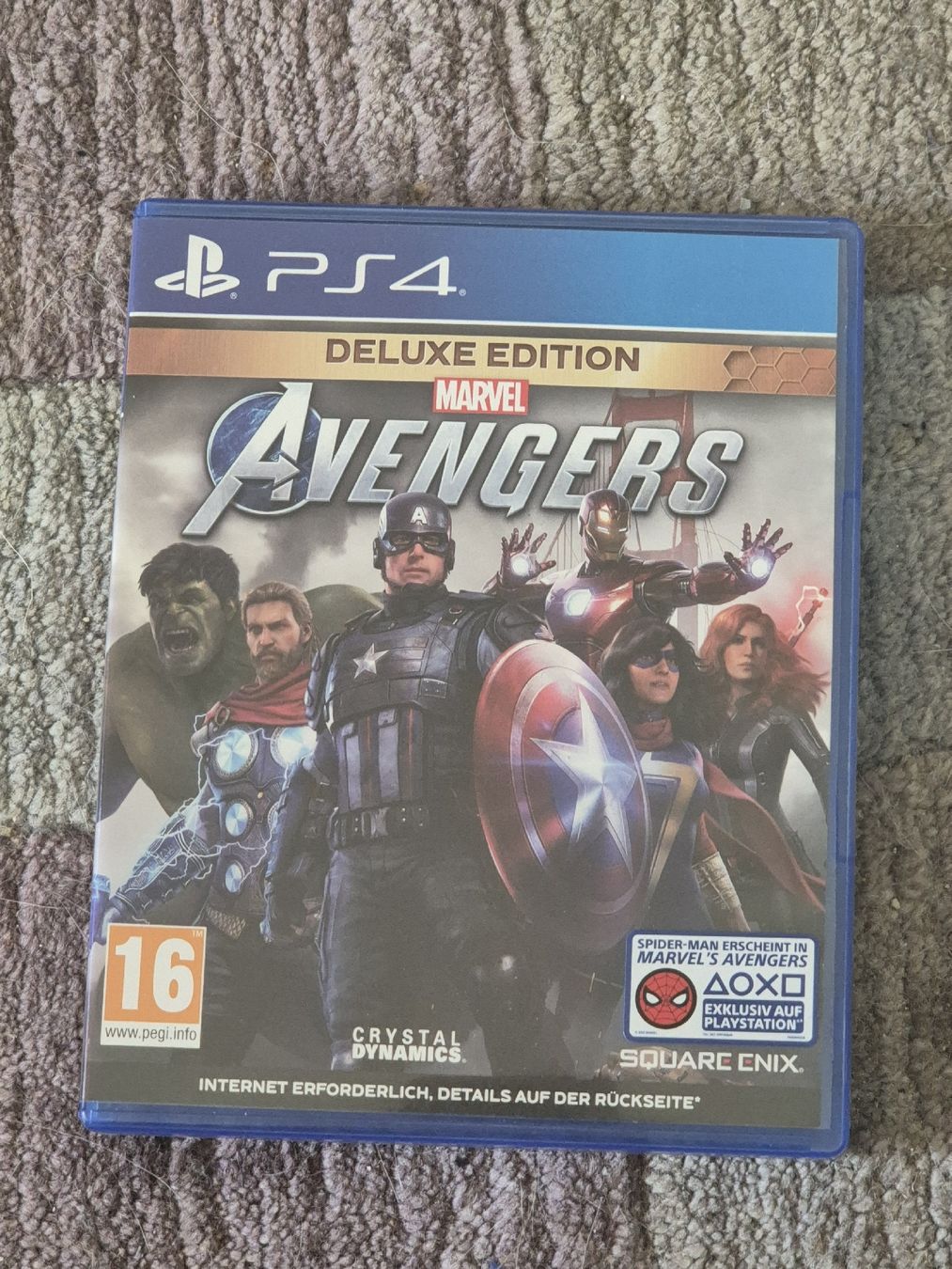 Sony Giochi: Marvel's Avengers Deluxe Edition PS4 – Usato da Gerlafingen venduto da garten112