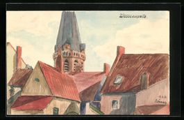 Künstler Handgemalt: Westkapelle, Panor