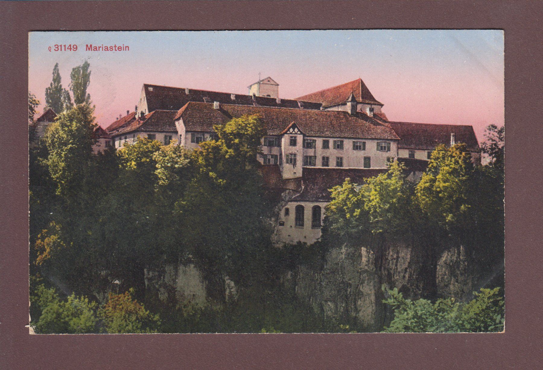 Cartoline postali: MARIASTEIN - 1918 – Usato da Pully venduto da nicecards
