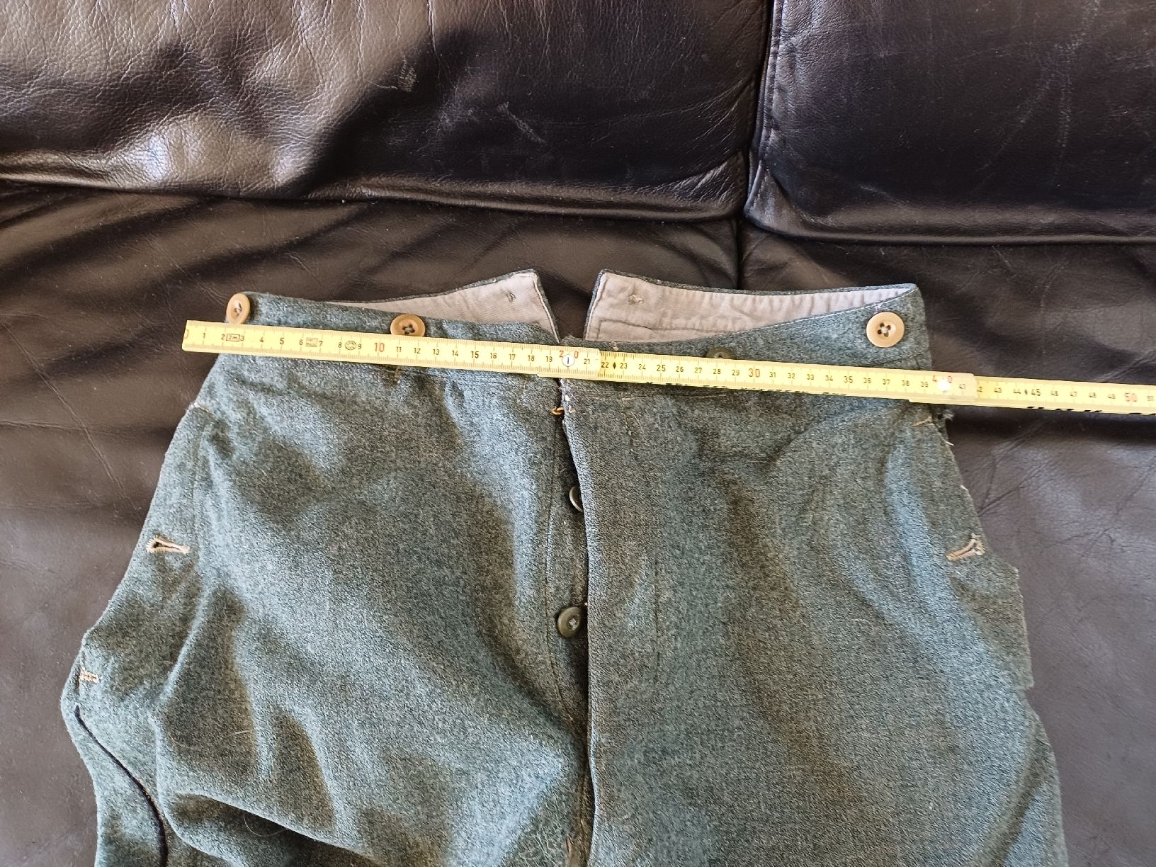 Schweizer Armee Uniformi: Schweizer Ordonnanzhose Wolle grau gebraucht – Usato da Ebersecken venduto da Napf08 5