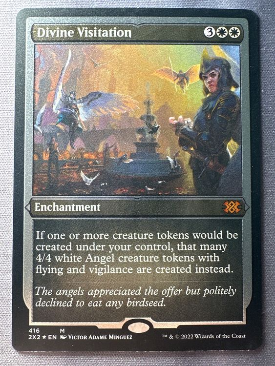 Divine Visitation ETCHED FOIL 416 Double Masters 2022 Kaufen auf Ricardo