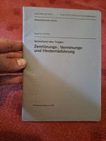 Reglement " Zerstörung-Verminung + Hindernissführung