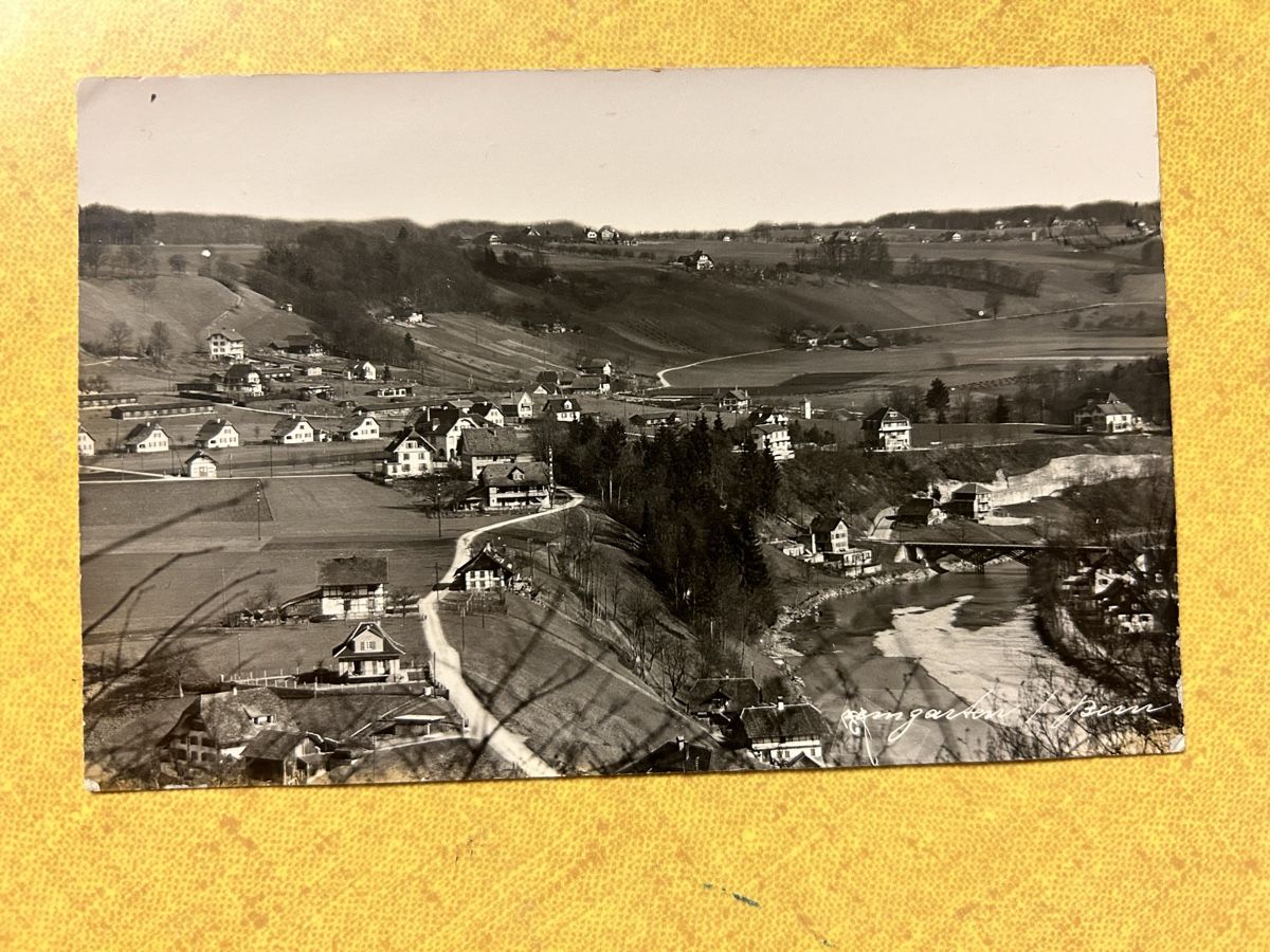 Ansichtskarten: Alte Ansichtskarte Bremgarten Bern 30 - er Jahre. – Gebraucht aus Lanzenhäusern von