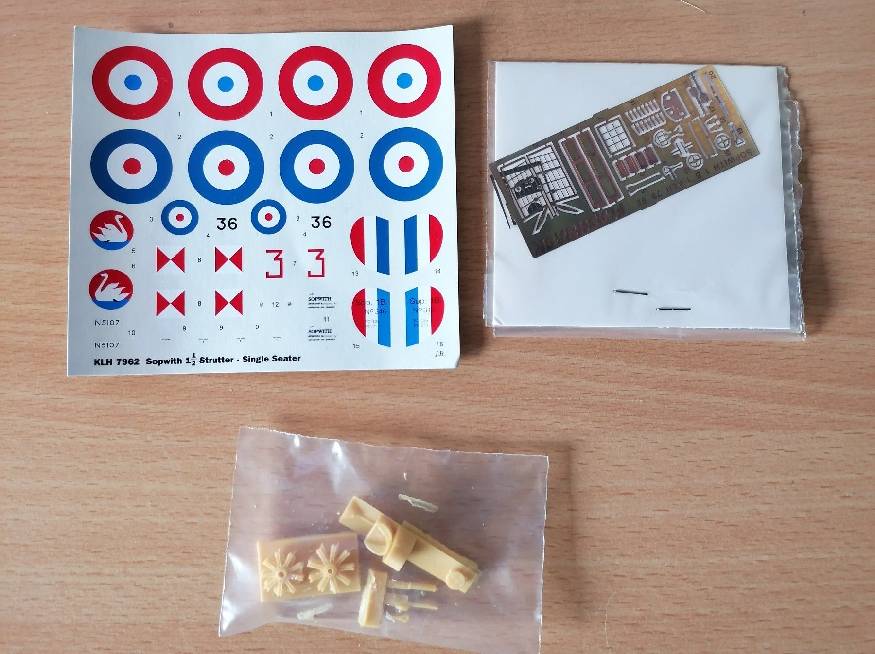 Kit di modellismo & Modellini statici: 1/72 Sopwith 1 B1 Flashback 7962 – Nuovo e nell'imballaggio originale da Sion venduto da mika-0926 3