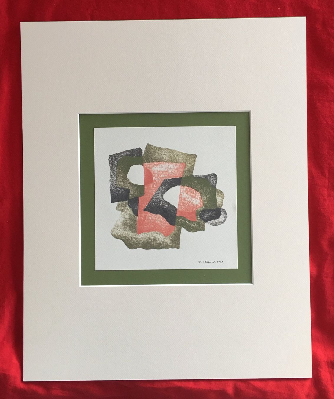Grafica & Litografie: Patrick Jannin Orig. Farblithographie "Printemps a la Foret" – Usato da Nennigkofen venduto da Sommersonnen