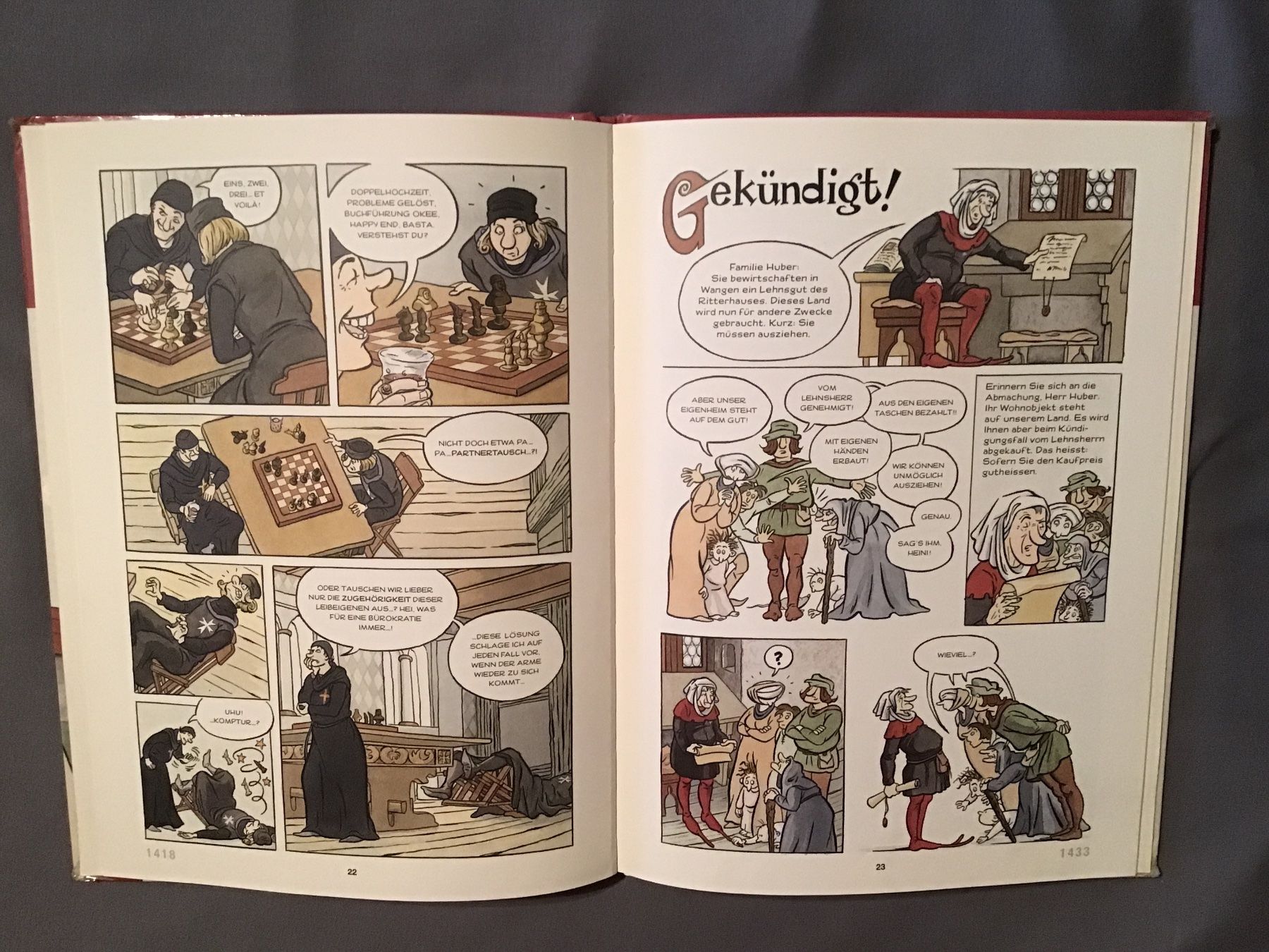 Fumetti: Frida Bünzli: Ritterhaus Bubikon Buch Comic, 1999 – Usato da Rüti ZH venduto da Wernika1 1