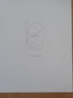 Paul Klee: Es weint (Repro eines Engelchen Motivs von 1939)