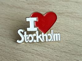 Pin  I love Stockholm