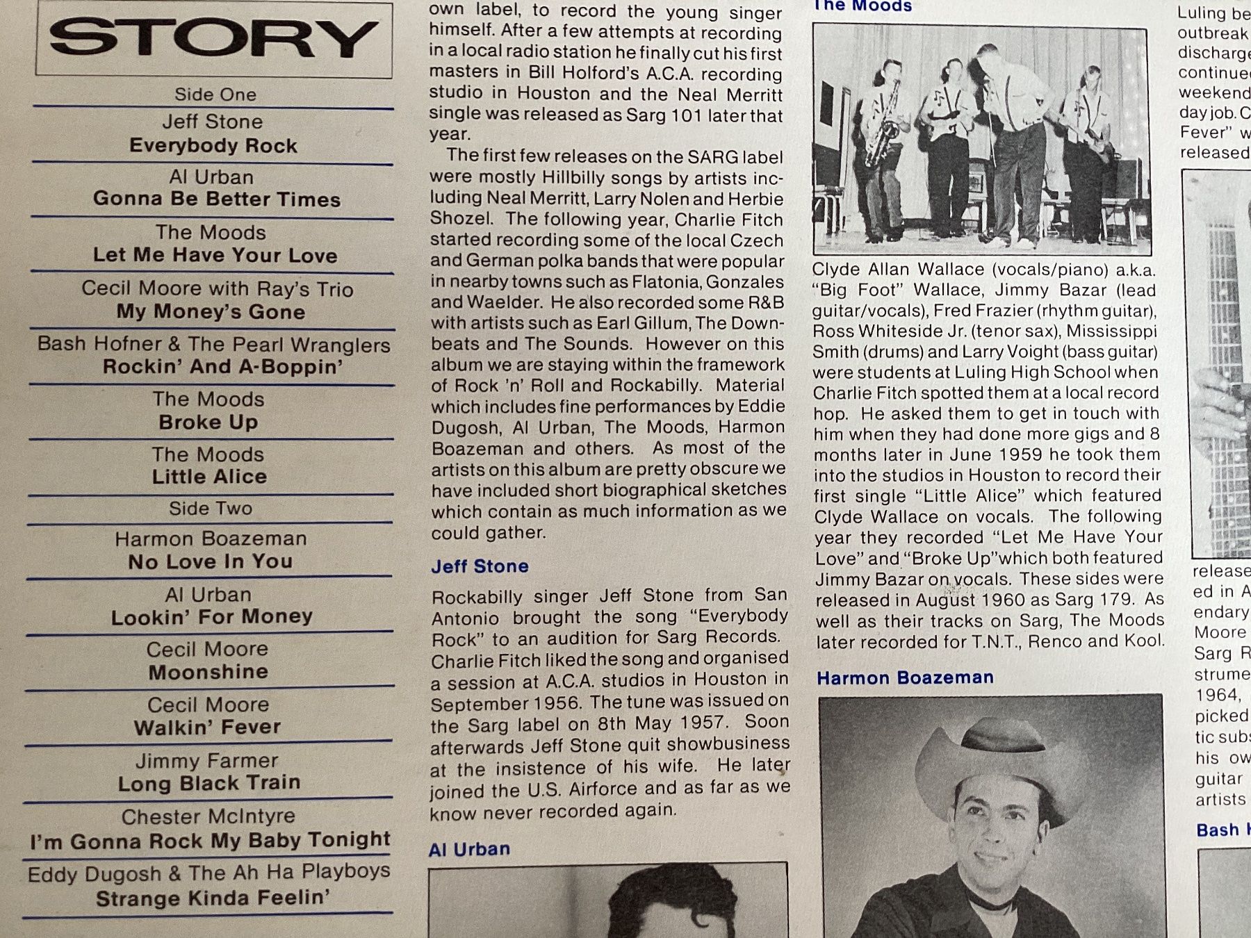 Dischi in vinile: Various LP - Sarg Records Story – Usato da Gutenswil venduto da Hamzian 1