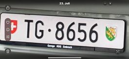 Autoschild TG 8656 zu verkaufen