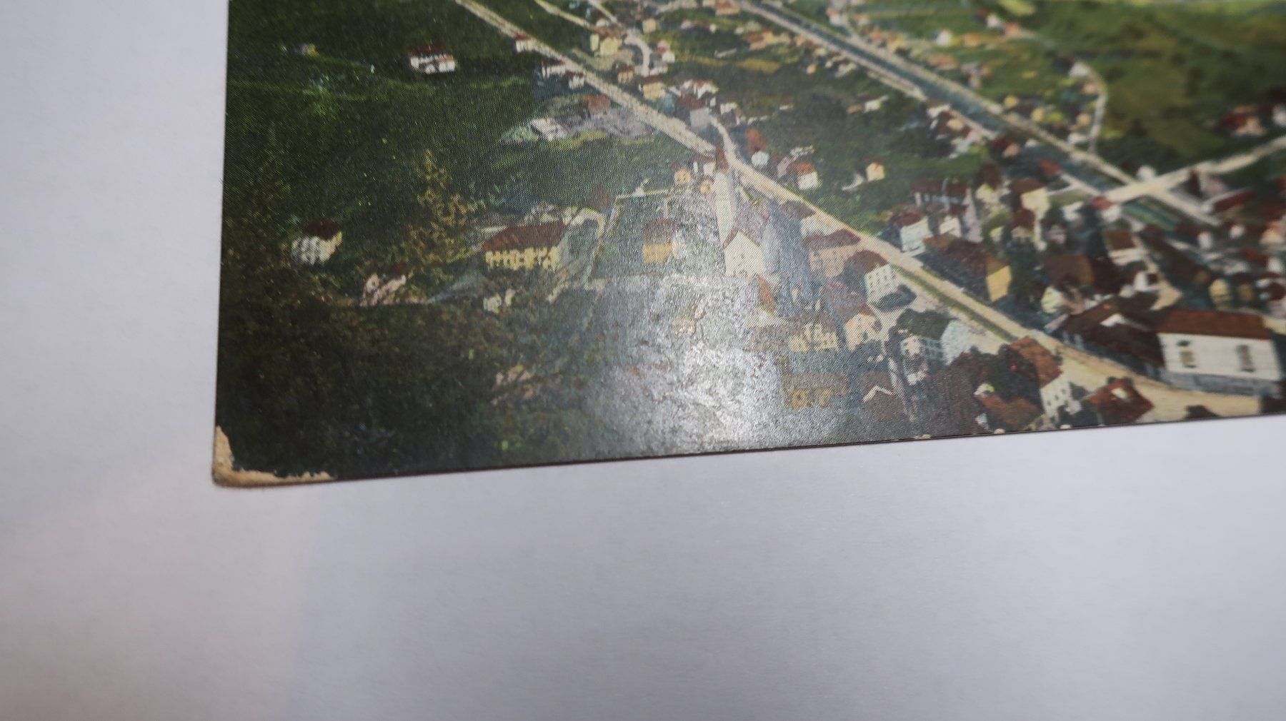 Ansichtskarten: Bad Ragaz blick vom Guschakopf  1911 – Gebraucht aus Cormoret von Pascalll2001 2