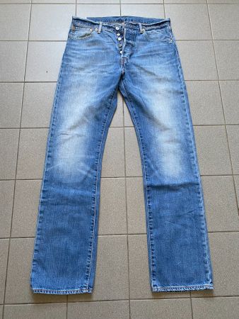 Levis 501 Jeanshose  W33 x L34  Blau  Guter Zustand!
