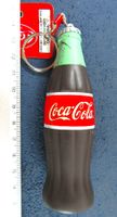 COCA-COLA FLASCHE RUBBER 10cm GROSSS KEXRING USA VINTAGE