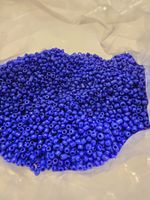 300x Facetten blau 3mm