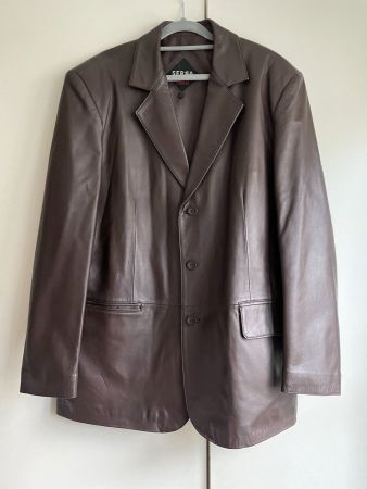 NEU Leder Jacke Grosse 52