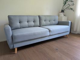 3er Schlafsofa mit Bettkasten Sola