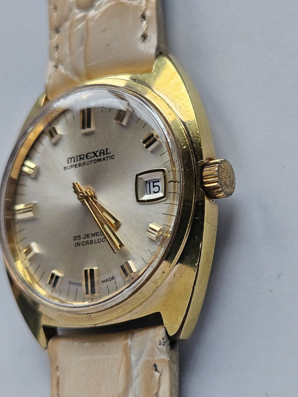 Mirexal Uhren: 816 Mirexal Superautomatic 25 Jewels Date – Gebraucht aus Berikon von mmm21 3