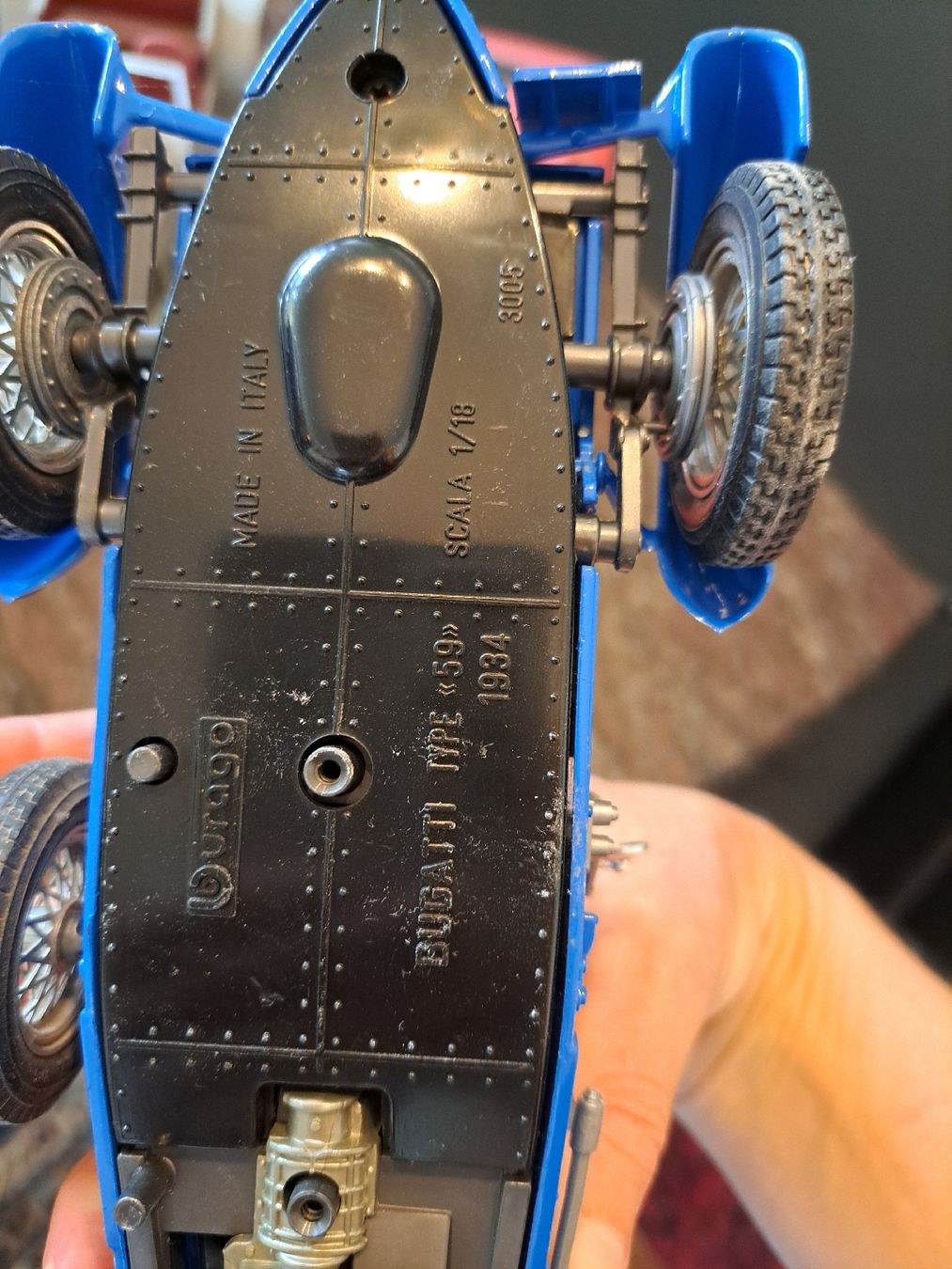 Bburago Voitures modèles: Bugatti Type 59 1934 Modellauto 1:18 Bburago gebraucht – D'occasion à Jona par Strand82 1