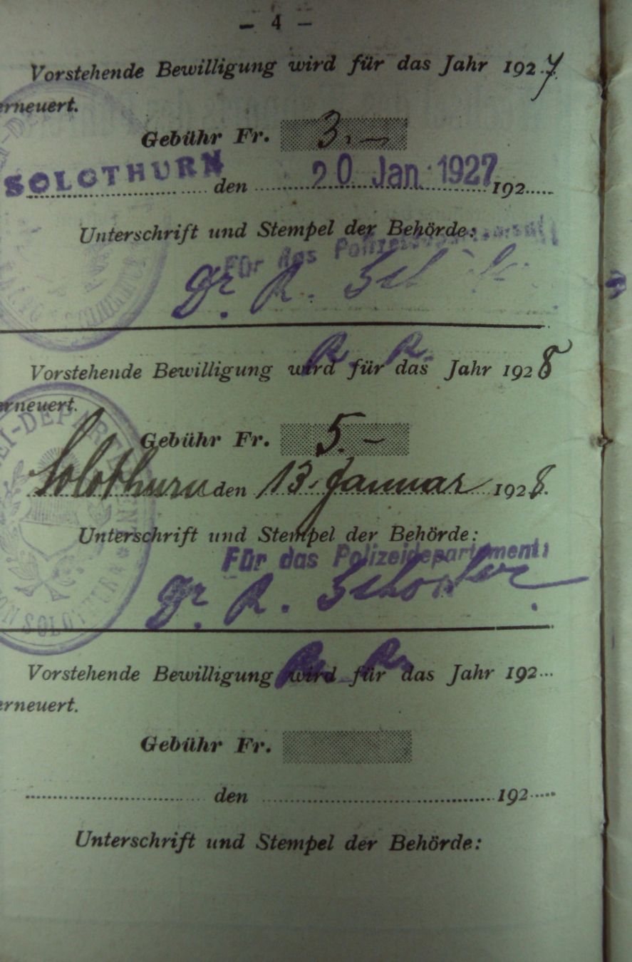 Documents: Alte Dokumente – D'occasion à Cazis par Orta8 8