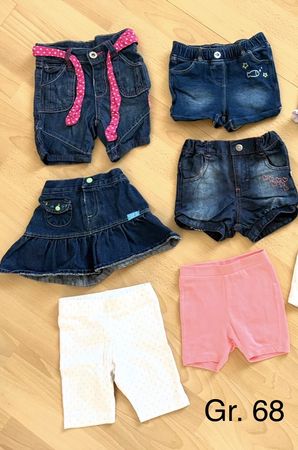 Sommer Set, Shorts & Röckli, Gr. 68, Top Zustand!