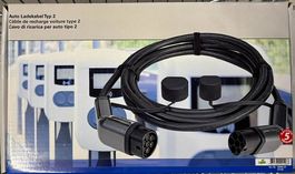 Auto Ladekabel Typ 2 mit Schutzkappen und Tasche