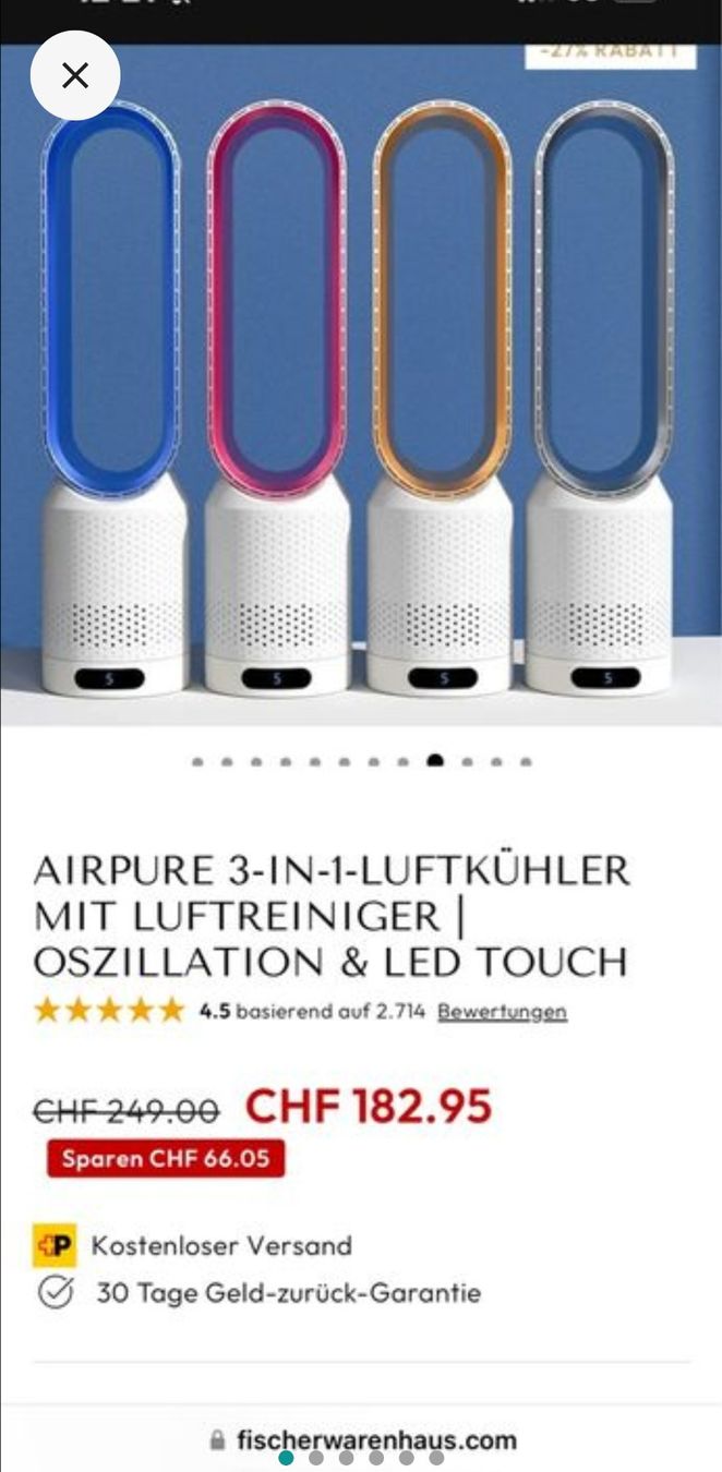 Ventilatoren: Ventilator – Neu und originalverpackt aus Nussbaumen AG von Gorhand 3