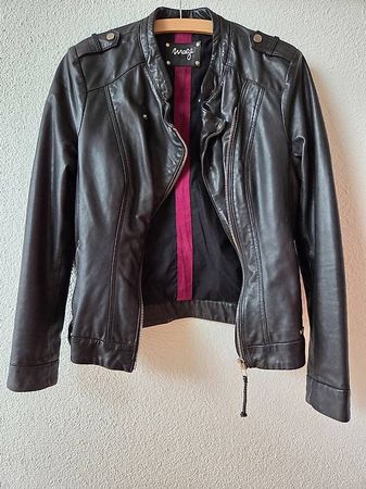 Maze Echtlederjacke Damen  Schwarz, Grösse M