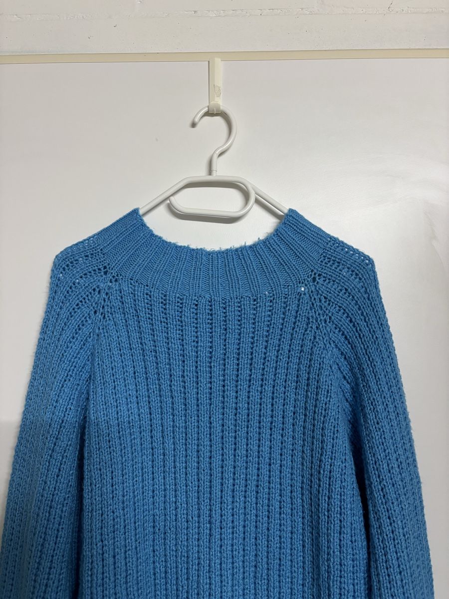 Maglioni & Felpe: Pullover blau Grösse M Strick gute Zustand – Usato da Langenthal venduto da mic_r7gc 1