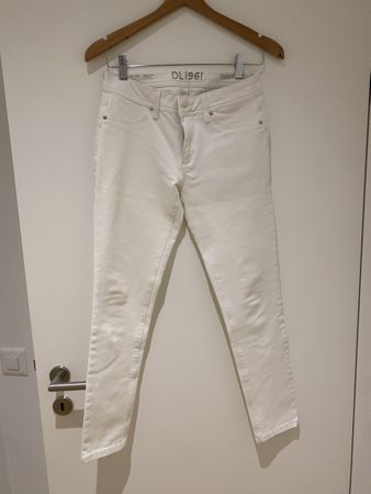 White Stretch Jeans DL1961 Size 27