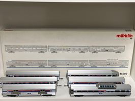 Märklin 43600 USA Streamliner Zug Amtrak Innenbeleuchtung